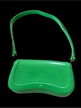 JW PEI Glossy Green  Shoulder Bag